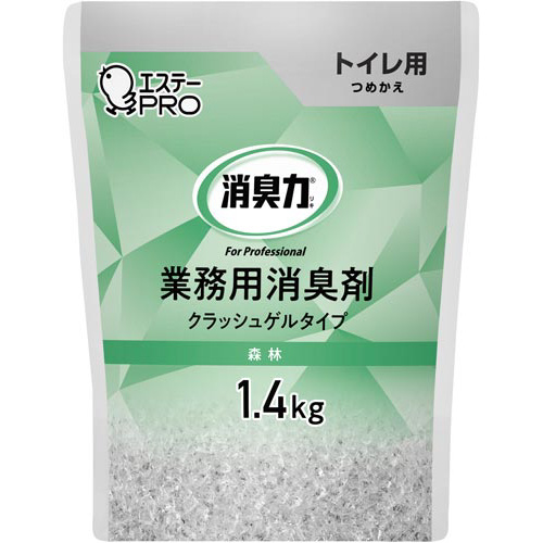 消臭力業務用クラッシュゲルトイレ詰替森林１．４ｋｇ画像