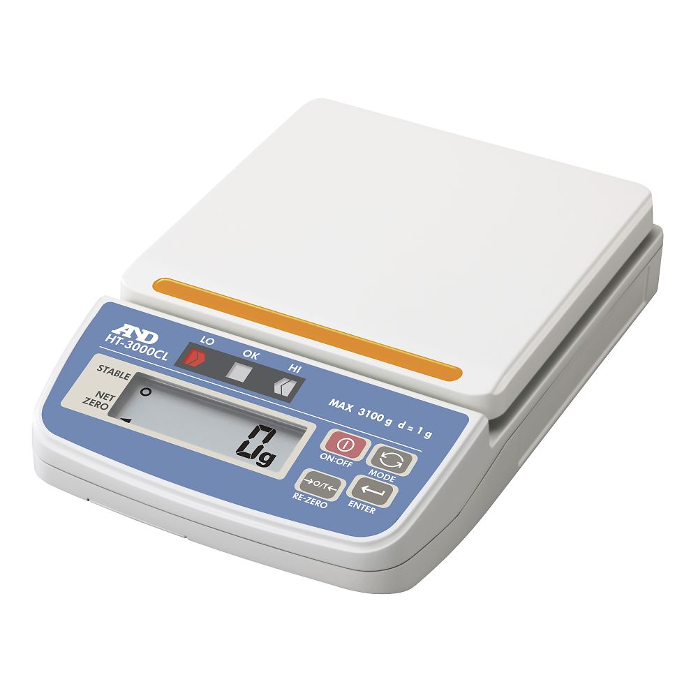 コンパレータライト付きコンパクトスケール　HT-CLシリーズ  ひょう量:3100g 最小表示:1g画像
