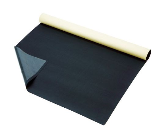 ゴム製すべり止めシート　のり付き　210X300mm　A4サイズ　10枚入画像