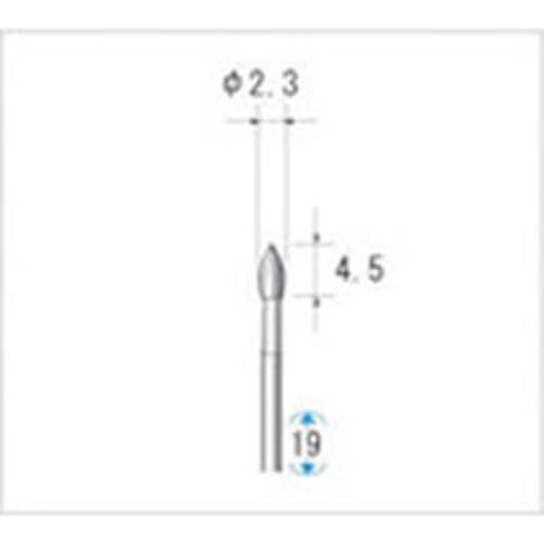 超硬ｶｯﾀｰ 1ﾊﾟｯｸ(5本)画像