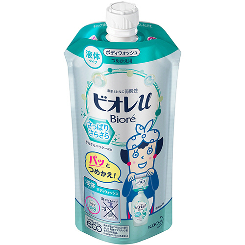 ﾋﾞｵﾚu ﾎﾞﾃﾞｨｳｫｯｼｭ さっぱりさらさら肌 つめかえ用 340mL 1ﾊﾟｯｸ画像