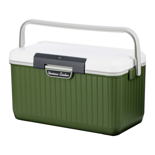クーラーボックス ベリアスクーラー 24L ホワイト×グリーン画像