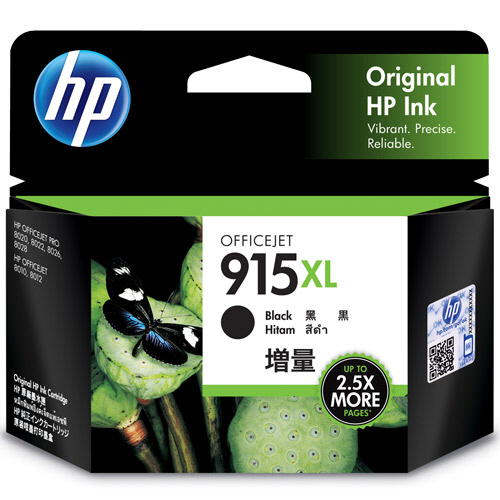 HP915XL ｲﾝｸｶｰﾄﾘｯｼﾞ 黒 3YM22AA 1個画像