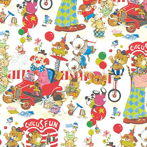 包装紙 半才 サーカス画像