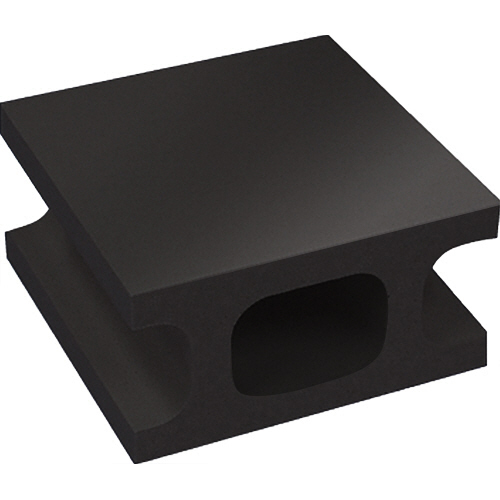 発泡ｽﾁﾛｰﾙ Kﾌﾞﾛｯｸ(大) 縦割 ﾌﾞﾗｯｸ 1個画像