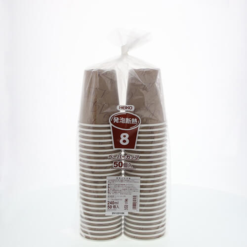 テイクアウトやパッケージに！発泡断熱タイプのカップ