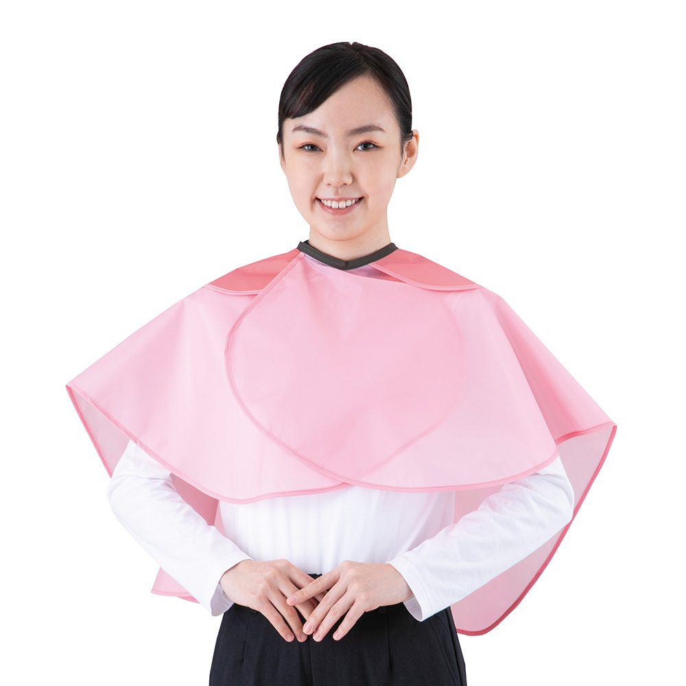 ダブルケープ ピンク画像