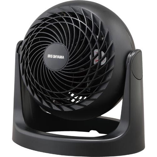 サーキュレーター　８畳用　固定　ブラック