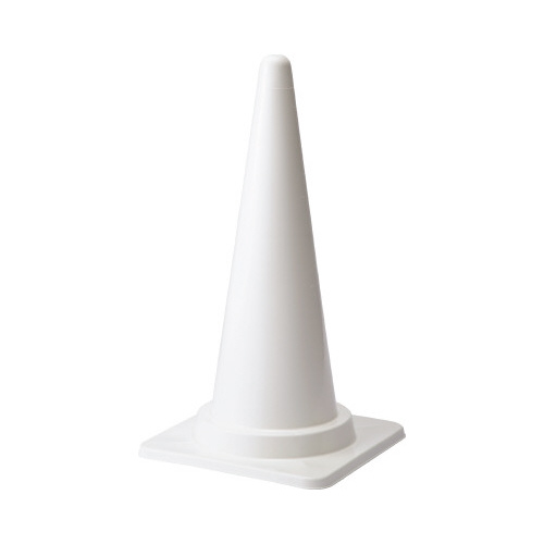 三角コーン　ホワイト　１０個画像