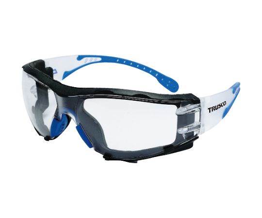 超軽量保護めがね26g　密着防塵フレーム付きクリアレンズ　収納袋付画像