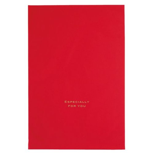 ラッピング用品 梨地バッグレッド-L(30枚) ヘッズ画像