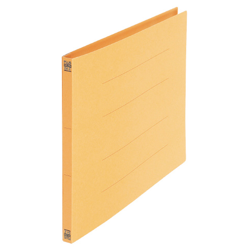 ﾌﾗｯﾄﾌｧｲﾙ 樹脂とじ具 B4ﾖｺ 150枚収容 背幅18mm ｲｴﾛｰ 1ｾｯﾄ(10冊)画像