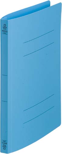 フラットＦクイックイン＜ＰＰ＞Ａ４縦　青　１０冊画像