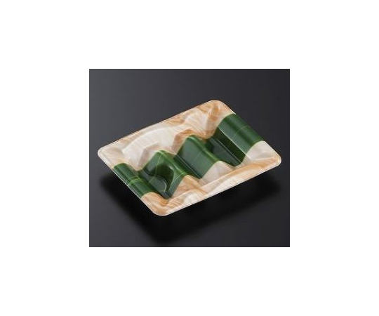 寿司容器 豊味巻 3段 笹木肌 身 2400枚画像
