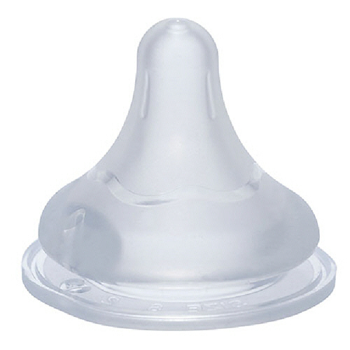 母乳実感 乳首 ｼﾘｺｰﾝｺﾞﾑ製 1ヵ月頃- S(丸穴) 1箱(2個)