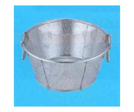 USLステンレスパンチング遠心洗浄丸カゴ 470φ×200×340φmm 穴径：2φ画像