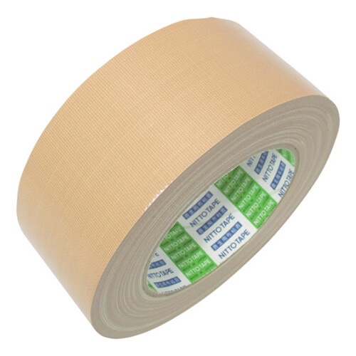 日東電工 養生用布粘着テープ No.7500 ダンボール 50mm×25m NO7500X50DB画像