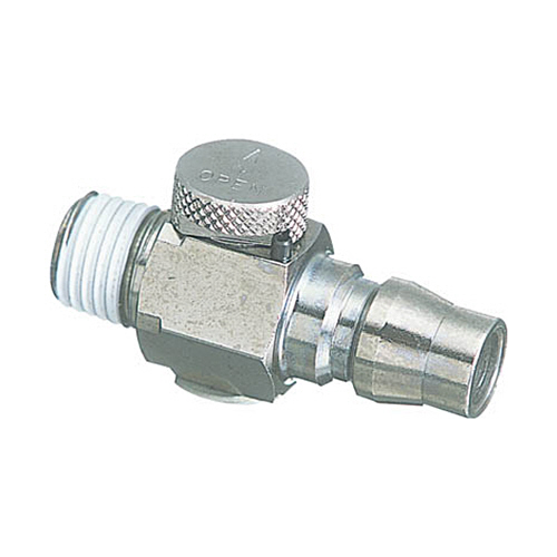 ｶｯﾌﾟﾘﾝｸﾞﾌﾟﾗｸﾞ(流量調整弁付) R1/4 1個画像