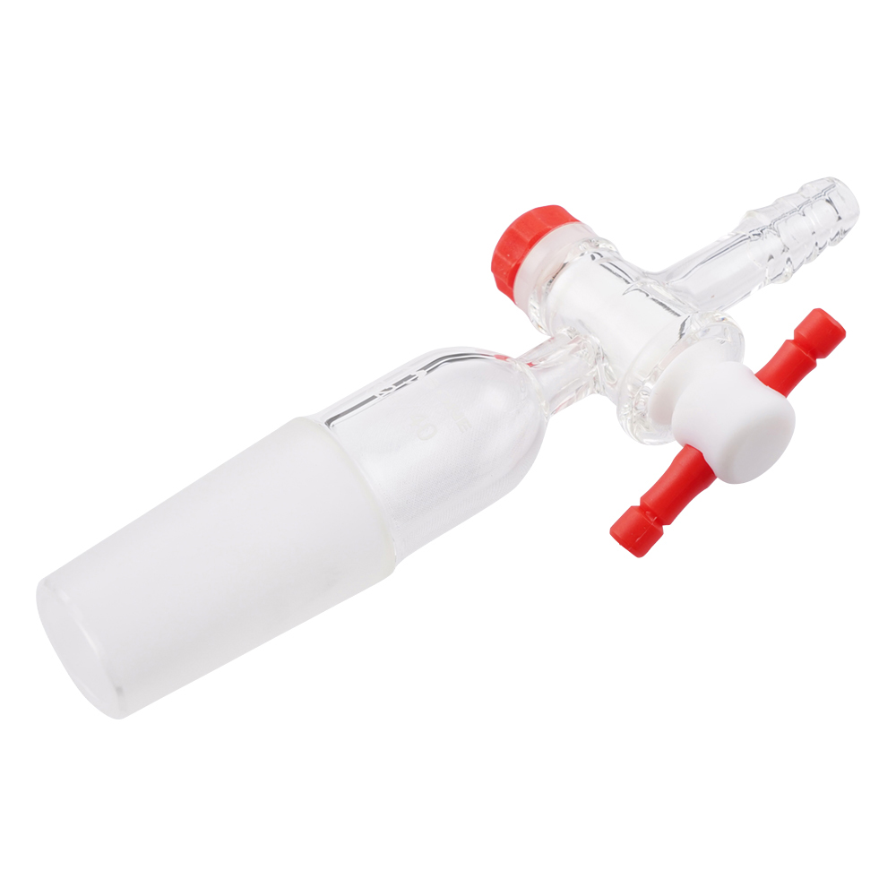 排気管　直管　PTFEコック画像