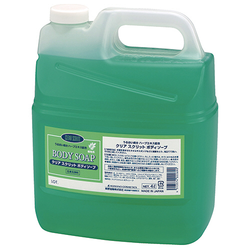 ｸﾘｱｽｸﾘｯﾄ ﾎﾞﾃﾞｨｿｰﾌﾟ ﾀｲﾑ&ｱﾛｴ 4L 1個