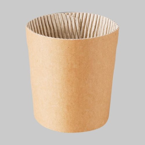 12オンスカップ用スリーブ(クラフト)画像
