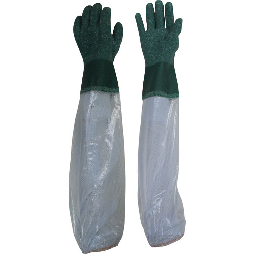 ﾋﾞﾆｽﾀｰ ﾋﾞﾆｽﾀｰ腕ｶﾊﾞｰ付竹 M ｸﾞﾘｰﾝ 1双画像