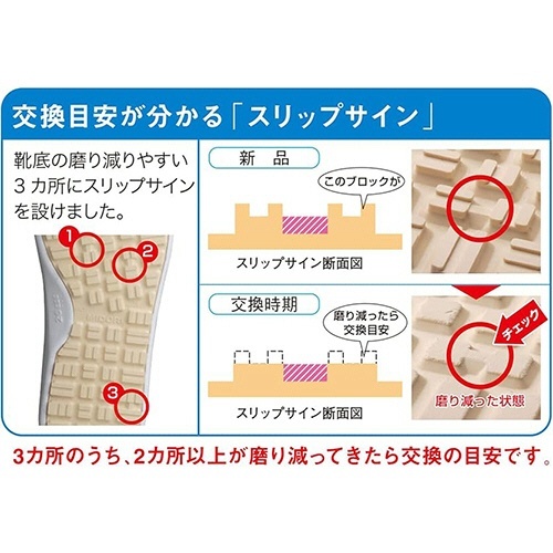 超耐滑軽量作業靴 ハイグリップ ブラック 27.5cm 1足 足元を強調した状態で、しっかりとした黒いデザインが見える。
