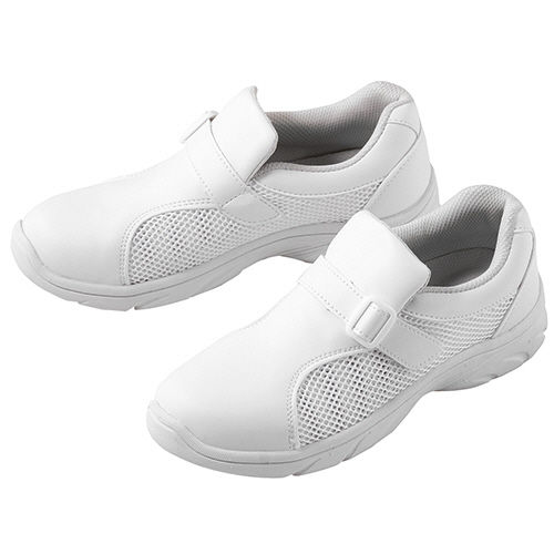 ﾌﾟﾚｰﾝﾒｯｼｭ No.840 ﾎﾜｲﾄ 24.0cm 1足画像