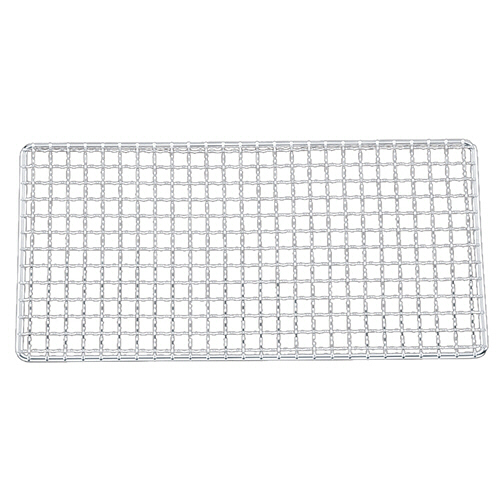 EBM 焼ｱﾐ ｸﾛｰﾑﾒｯｷ 500型(370×185mm)炭火460･500･530用 1枚