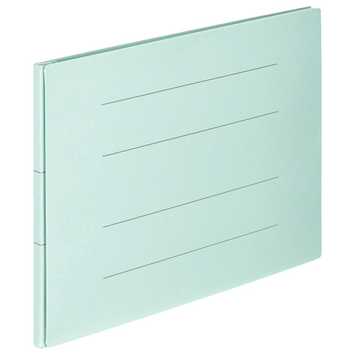 背幅伸縮ﾌﾗｯﾄﾌｧｲﾙ(ｴｺﾉﾐｰ)A4ﾖｺ 約800枚収容 背幅18-98mmﾌﾞﾙｰ 1冊画像