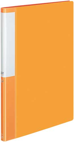 クリヤーブックポジティ　Ａ４縦　橙　２０Ｐ　２０冊画像