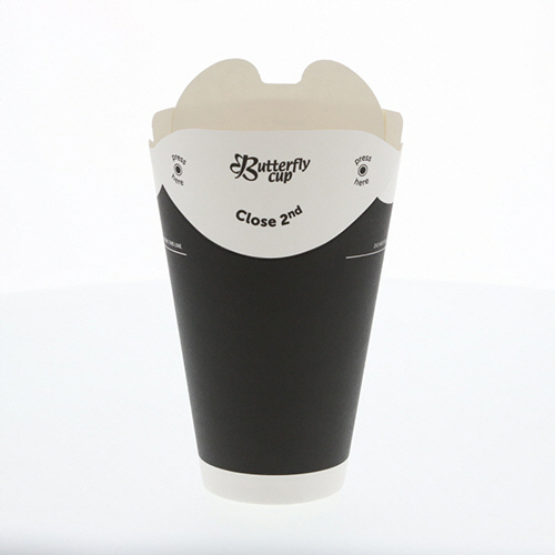 紙ｺｯﾌﾟ ﾊﾞﾀﾌﾗｲｶｯﾌﾟ 12ｵﾝｽ ﾎｯﾄ ｼﾝｸﾞﾙ ﾌﾞﾗｯｸ 1ｾｯﾄ(800個:40個×20ﾊﾟｯｸ)画像