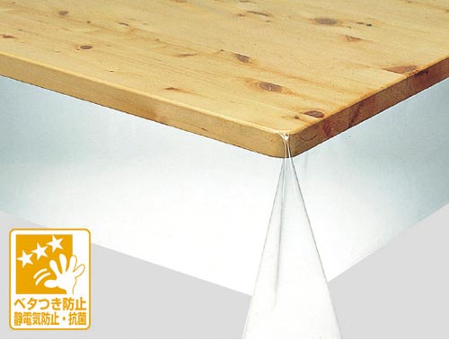 透明テーブルクロス　１２０×２００ｃｍ画像