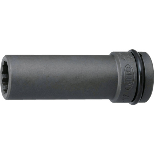 1/2　インパクトレンチ用　ソケット(12角)　ロング　17mm　1個画像