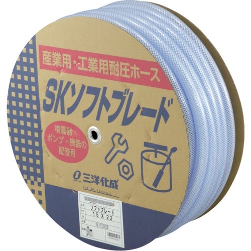 SKｿﾌﾄﾌﾞﾚｰﾄﾞﾎｰｽ 15×22 30mﾄﾞﾗﾑ巻 1巻画像