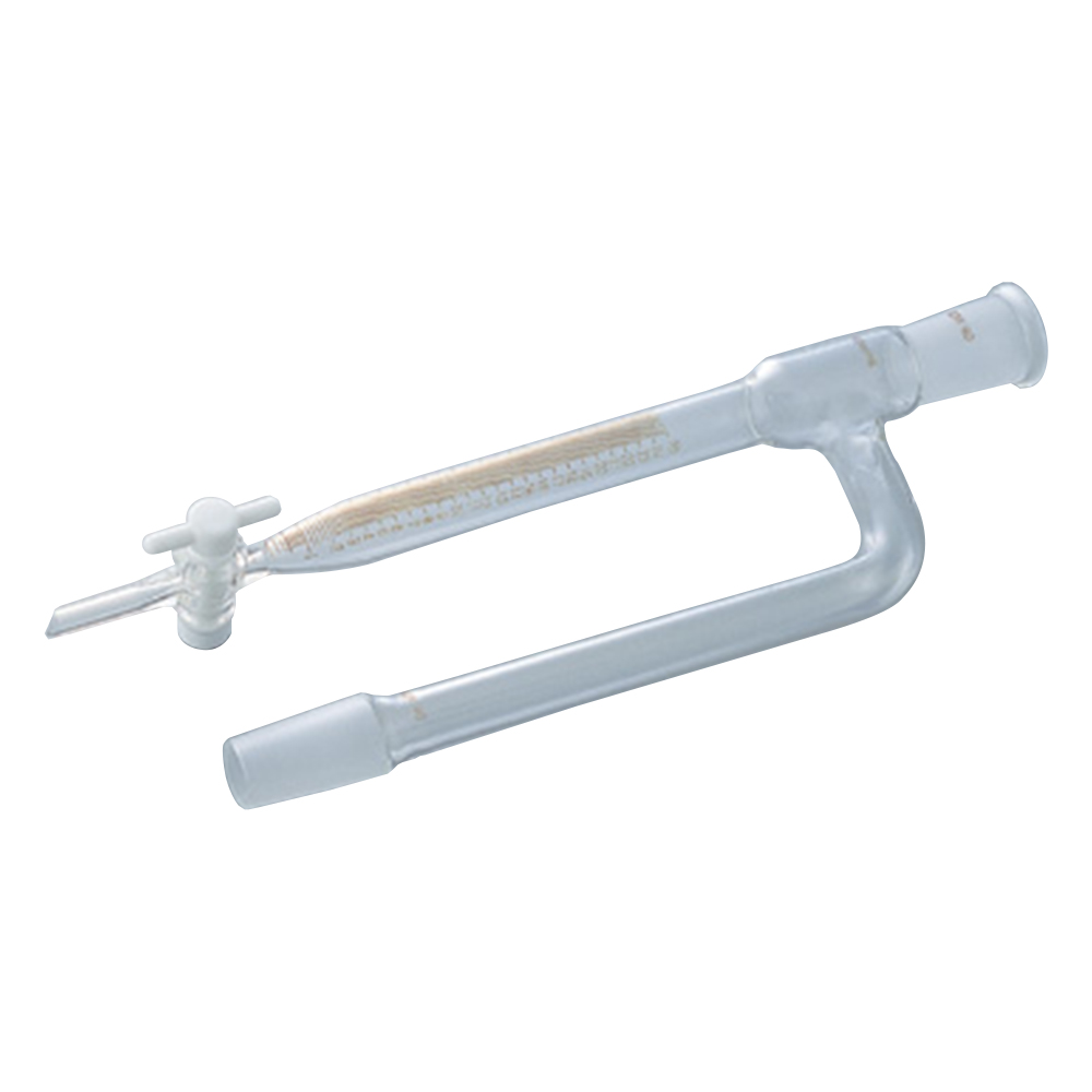 共通摺合水分定量受器（テフロンコック付き）　25mL