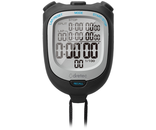 ストップウォッチ　スピールW　ブラック