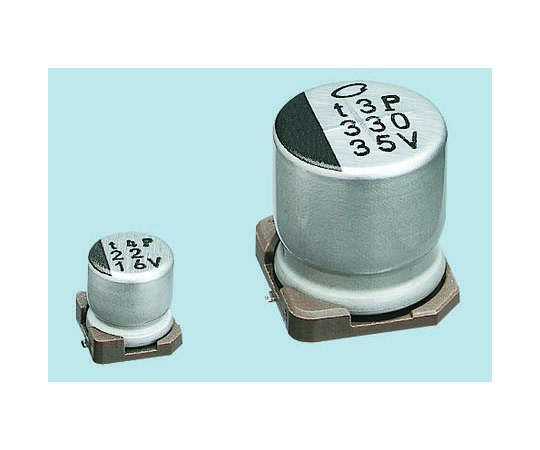 電解コンデンサ 100μF 35V dc 1袋（10個入）画像