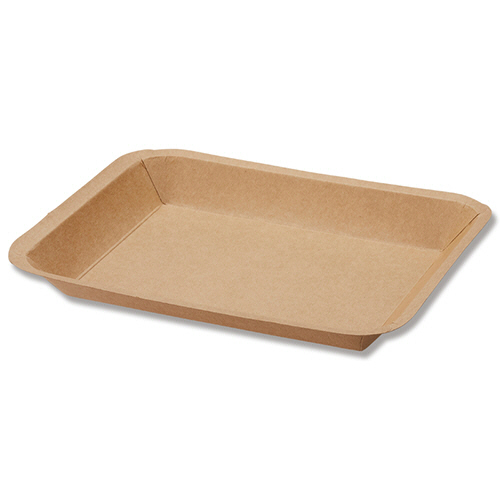 食品容器 ｸﾗﾌﾄﾌｰﾄﾞﾄﾚｰ 17-21 1ｾｯﾄ(600枚:50枚×12ﾊﾟｯｸ)画像