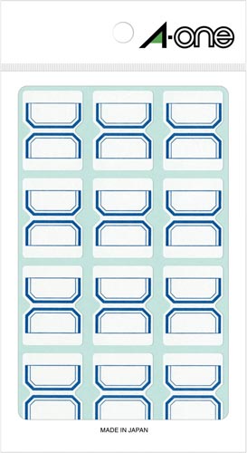 セルフインデックス　中　青　１２面　１８０片画像