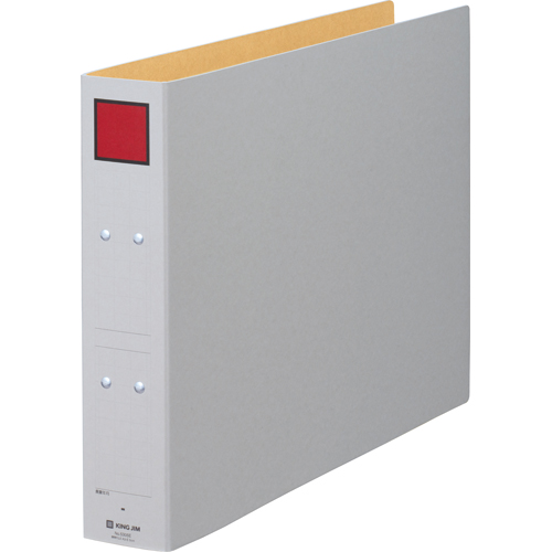 保存ﾌｧｲﾙ A3ﾖｺ 500枚収容 50mmとじ 背幅65mm ﾋﾟｸﾄ赤 1冊画像