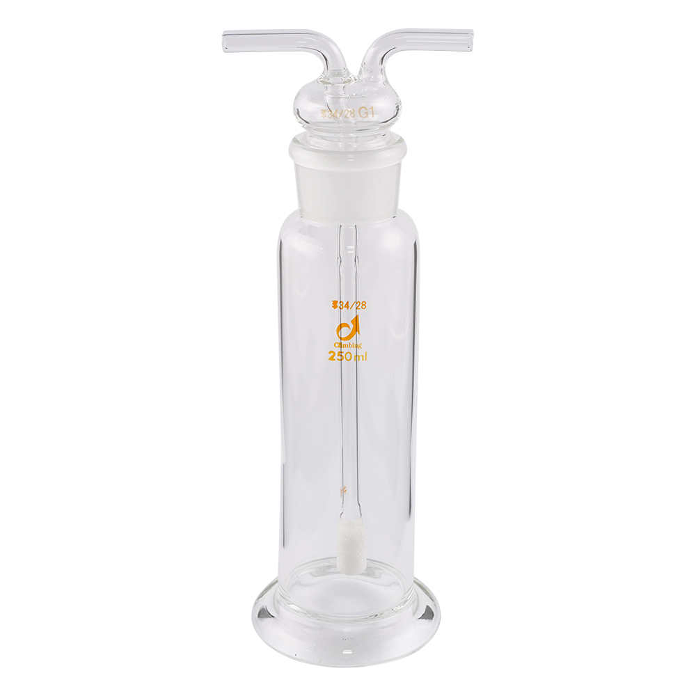 ガス洗浄瓶（棒フィルター付き）　250mL