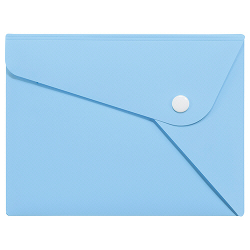 PPｶﾗｰﾎﾙﾀﾞｰ PELTO(ﾍﾟﾙﾄ) ﾎﾟｽﾄｶｰﾄﾞｻｲｽﾞ ﾍﾟｰﾙﾌﾞﾙｰ 1枚画像