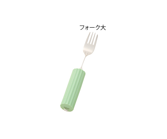 食事用具（オールステンレスハンドル SS-28） フォーク大 205mm画像