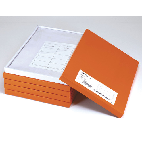 ﾅﾅﾜｰﾄﾞ ｼｰﾄｶｯﾄﾗﾍﾞﾙ ﾏﾙﾁ A4 56面 40.6x16.9mm 1ｾｯﾄ(2500ｼｰﾄ:500ｼｰﾄx5箱)画像