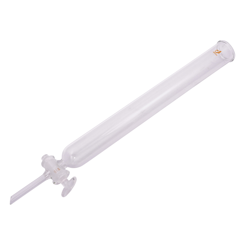 クロマトグラフ管　ガラスφ30mm　フィルター無し