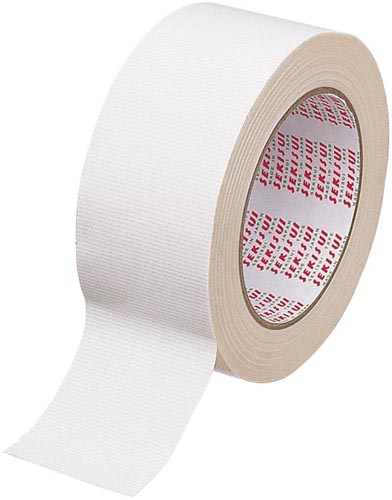 カラー布テープ　Ｎｏ．６００Ｖ　白　３０巻画像