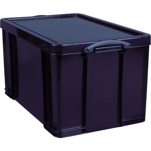 ｺﾝﾃﾅ Really Useful Box 84L ﾌﾞﾗｯｸ 1個