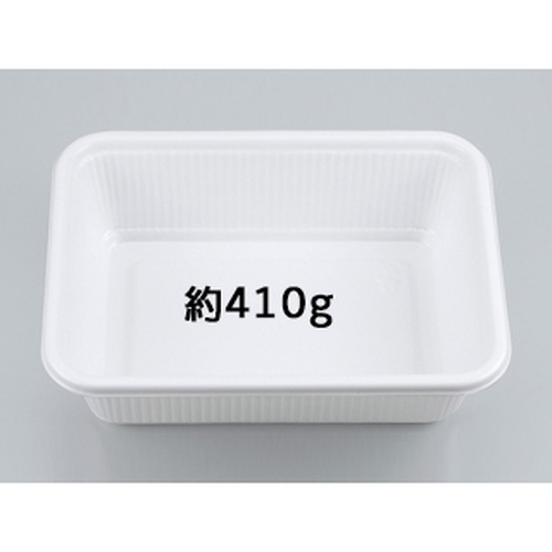 シーピー化成 どんぶり容器 BF-73 ホワイト 本体 発泡画像