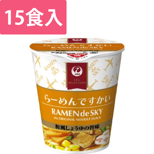 JALカップ麺　らーめん　15個入画像